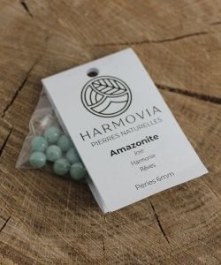Perles Amazonite 'AA' 6mm, 1 pièce